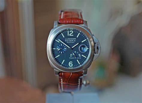 panerai pam 93 review|PANERAI PAM 93 LUMINOR MARINA Power Reserve Slate Blue.